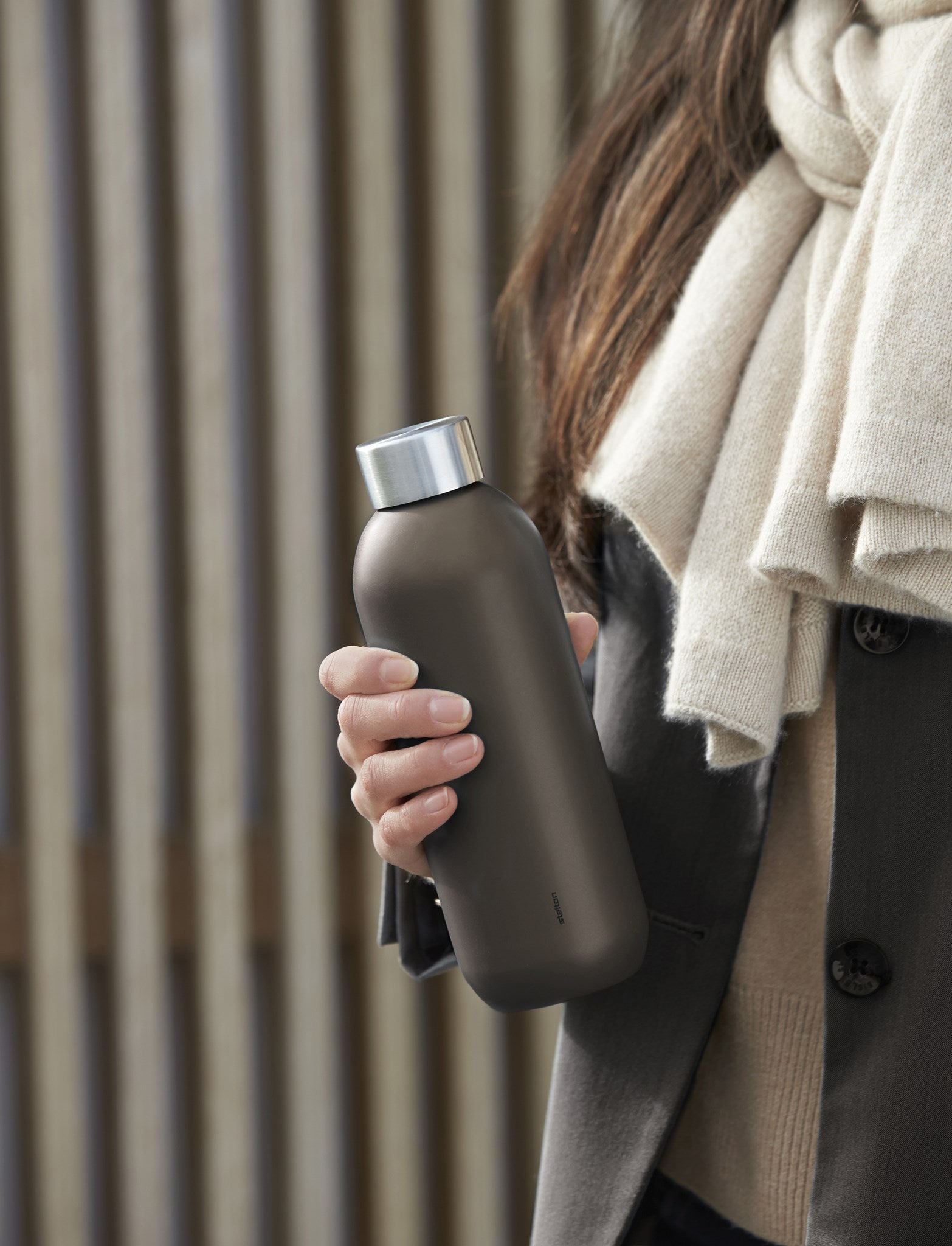 Stelton To Go Keep Cool bouteille isotherme 600 ml acier