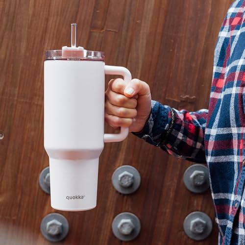 Quokka Stream Mug Isotherme Rose Clair 1200 ml Inox