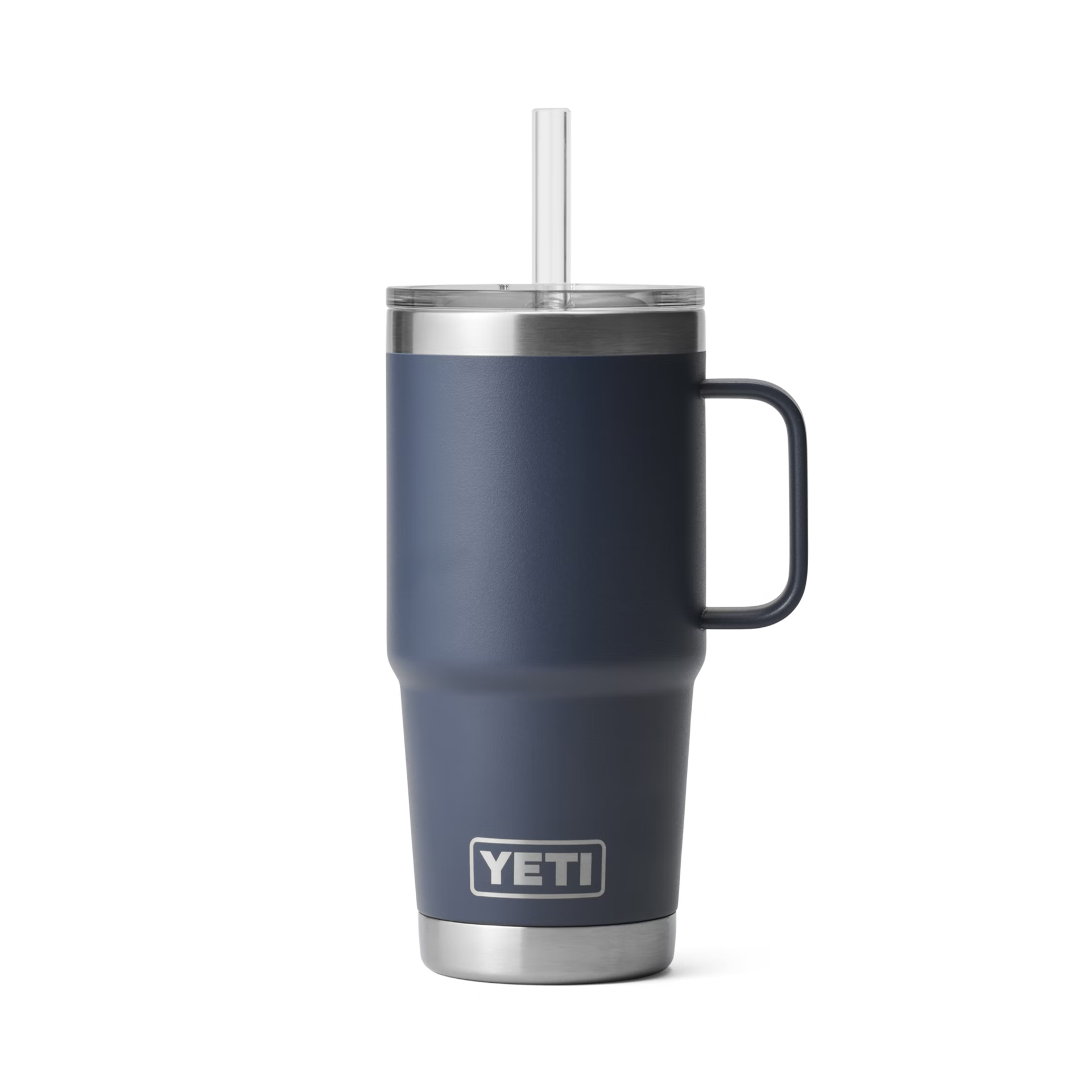YETI Rambler 25 oz Mug isotherme 739 ml Navy paille