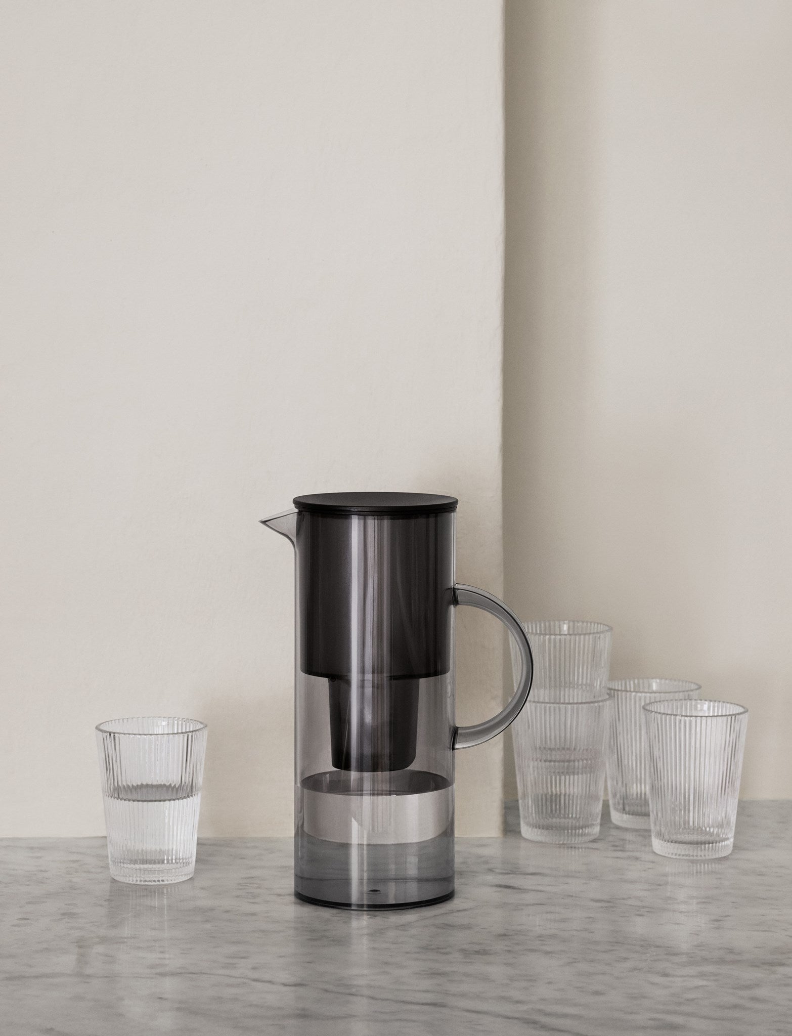 Stelton Pilastro verres 240 ml lot 6 empilables