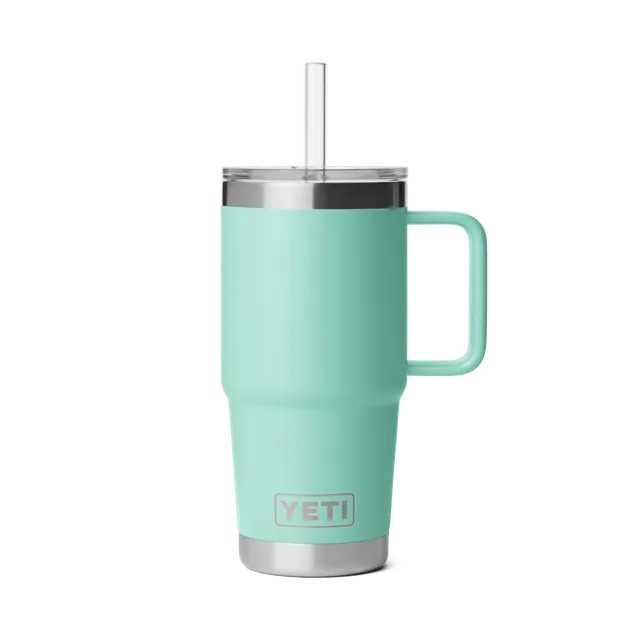 YETI Rambler 739 ml Mug paille isotherme Seafoam