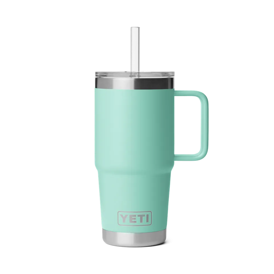 YETI Rambler 739 ml Mug paille isotherme Seafoam