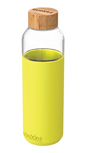 Quokka Flow bouteille verre 660 ml verte
