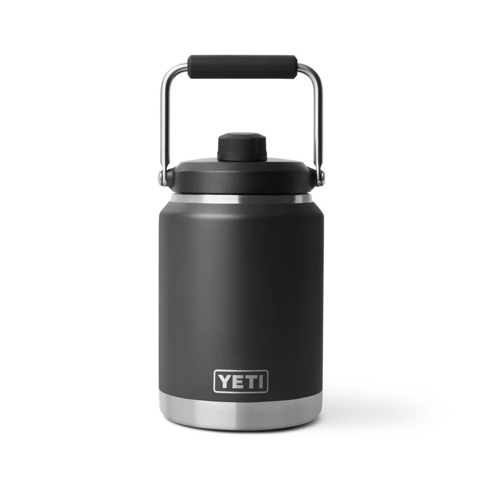 YETI Rambler Half Gallon cruche isotherme noire 1,8 L