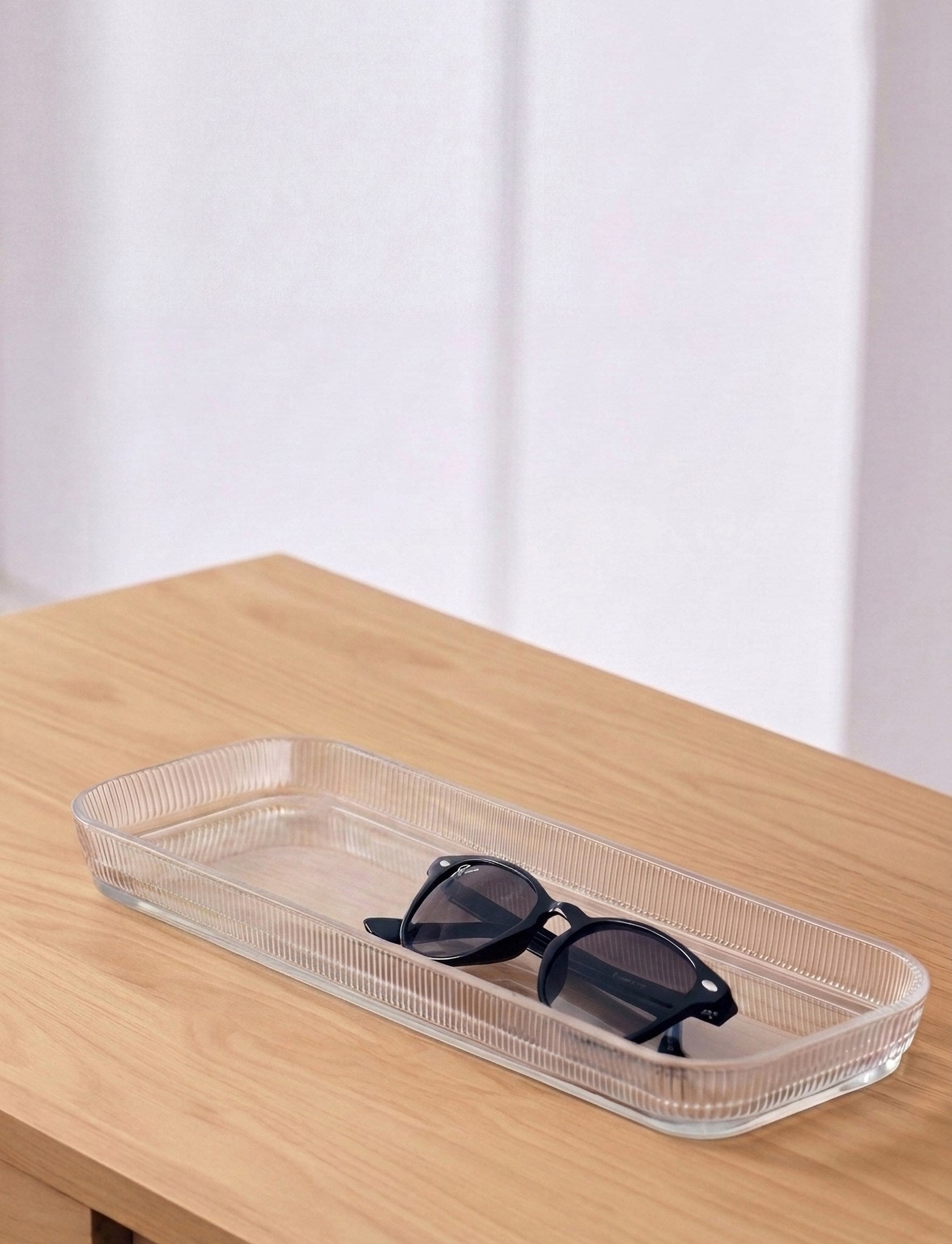 Stelton Pilastro plat de service verre 36 cm