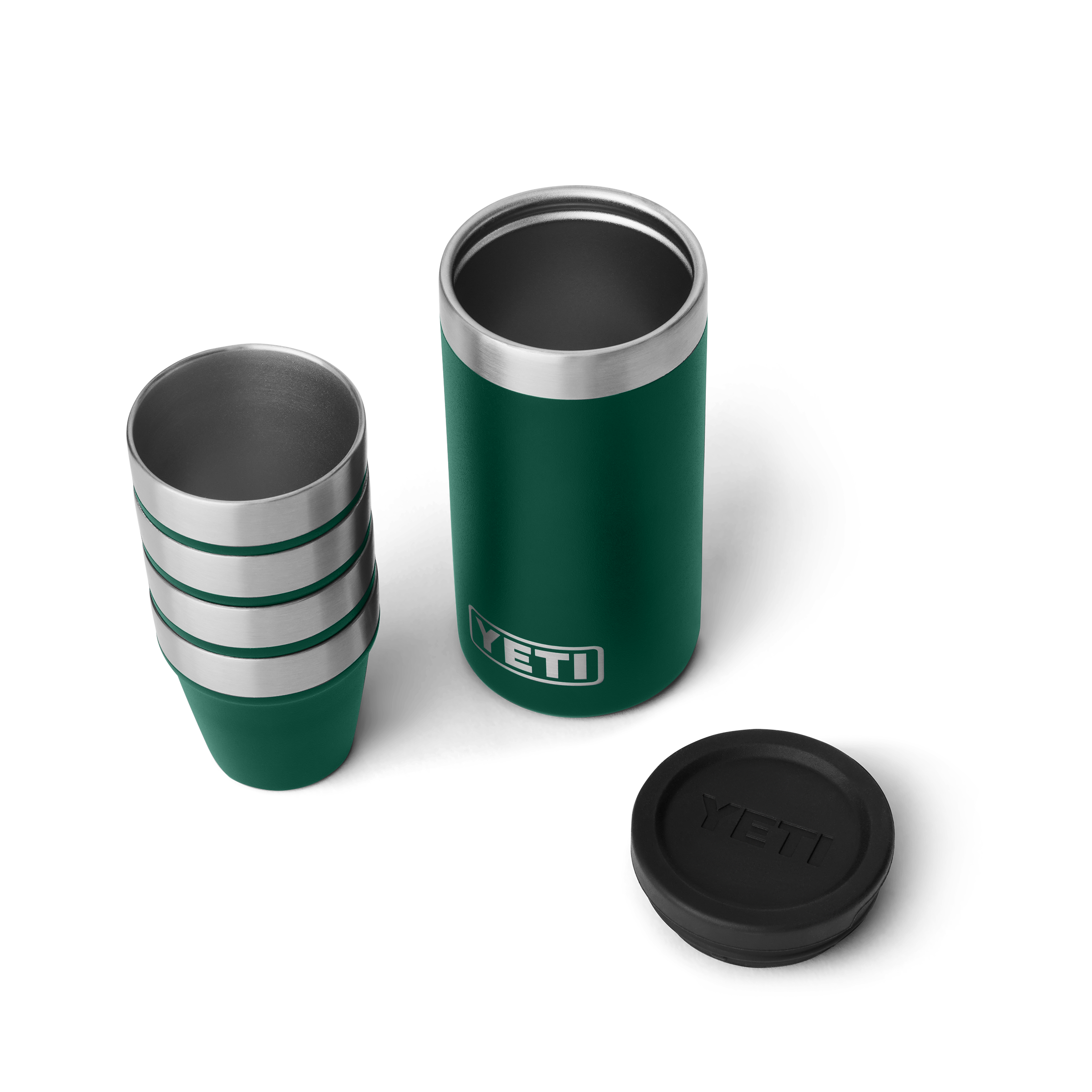 YETI Shot verres à shot inox 48 ml Black Forest lot 4