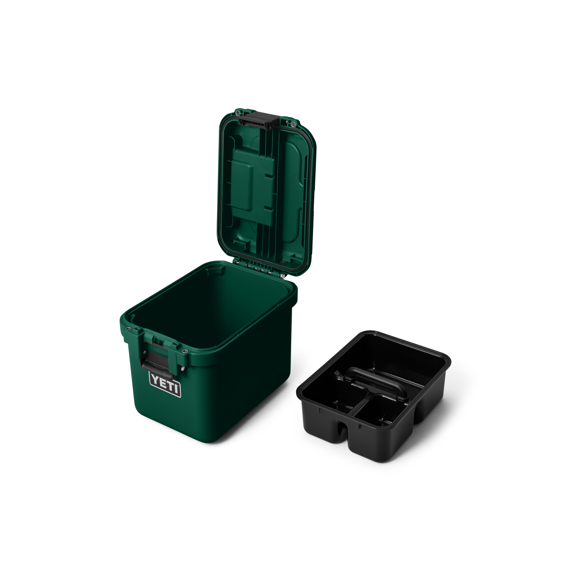 YETI LoadOut GoBox 15 boîte rangement Black Forest Green