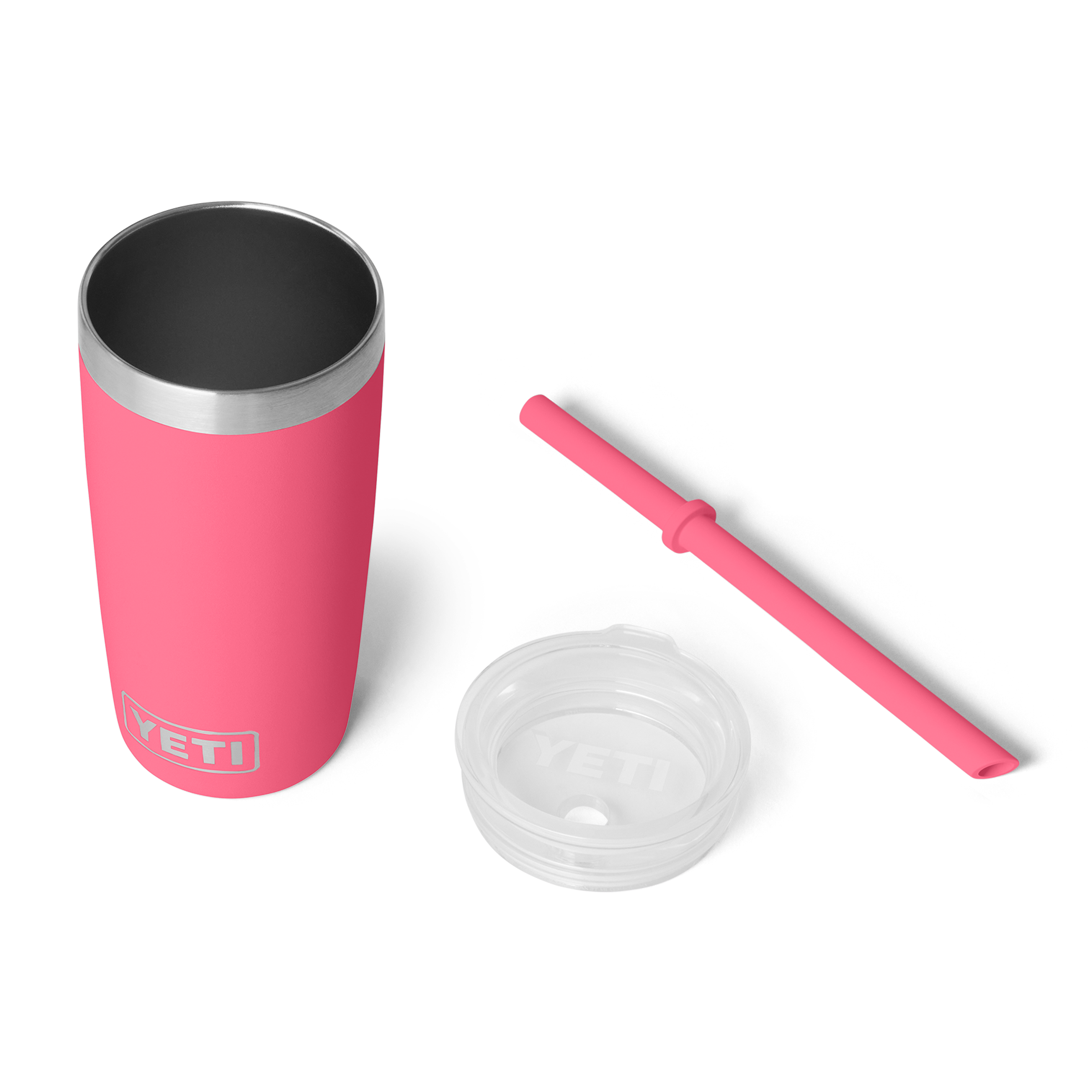 YETI Rambler Jr 10 oz gobelet isotherme 295 ml rose paille