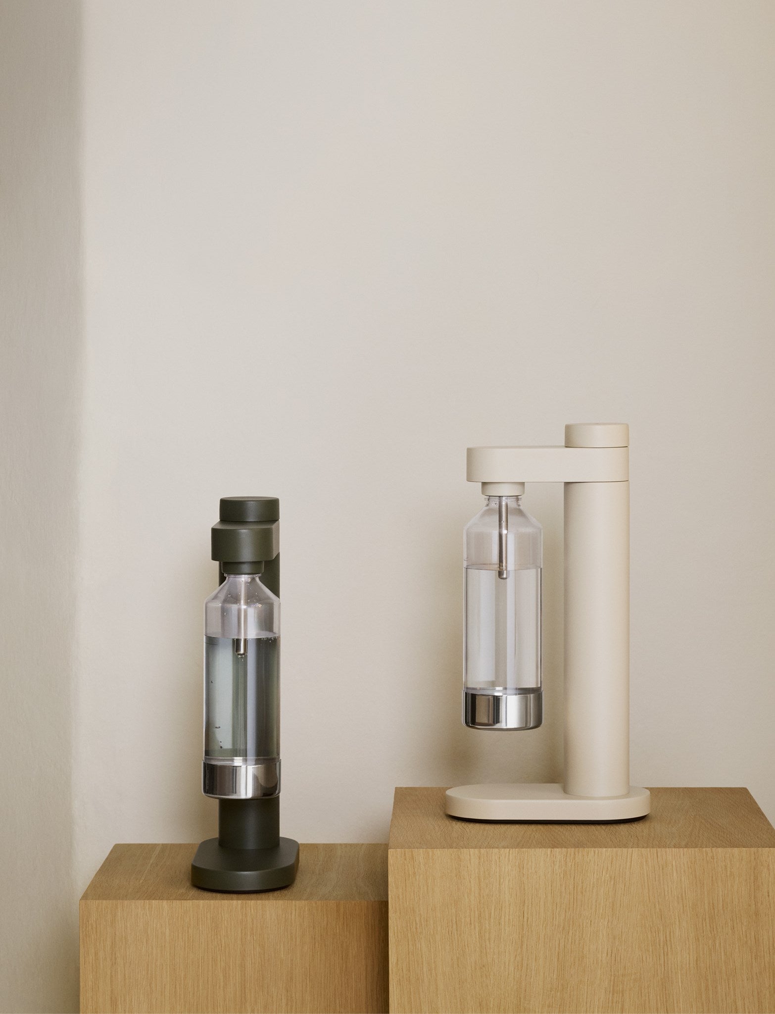 Stelton Brus carbonateur eau gazeuse inox bouteille PET