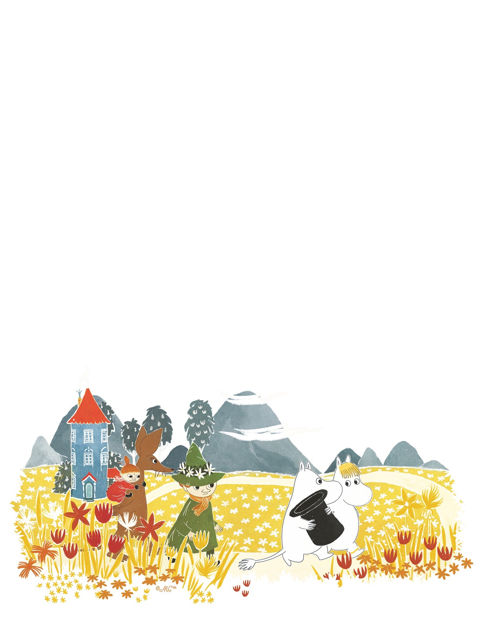 Stelton Carrie gobelet isotherme 400 ml Moomin bleu