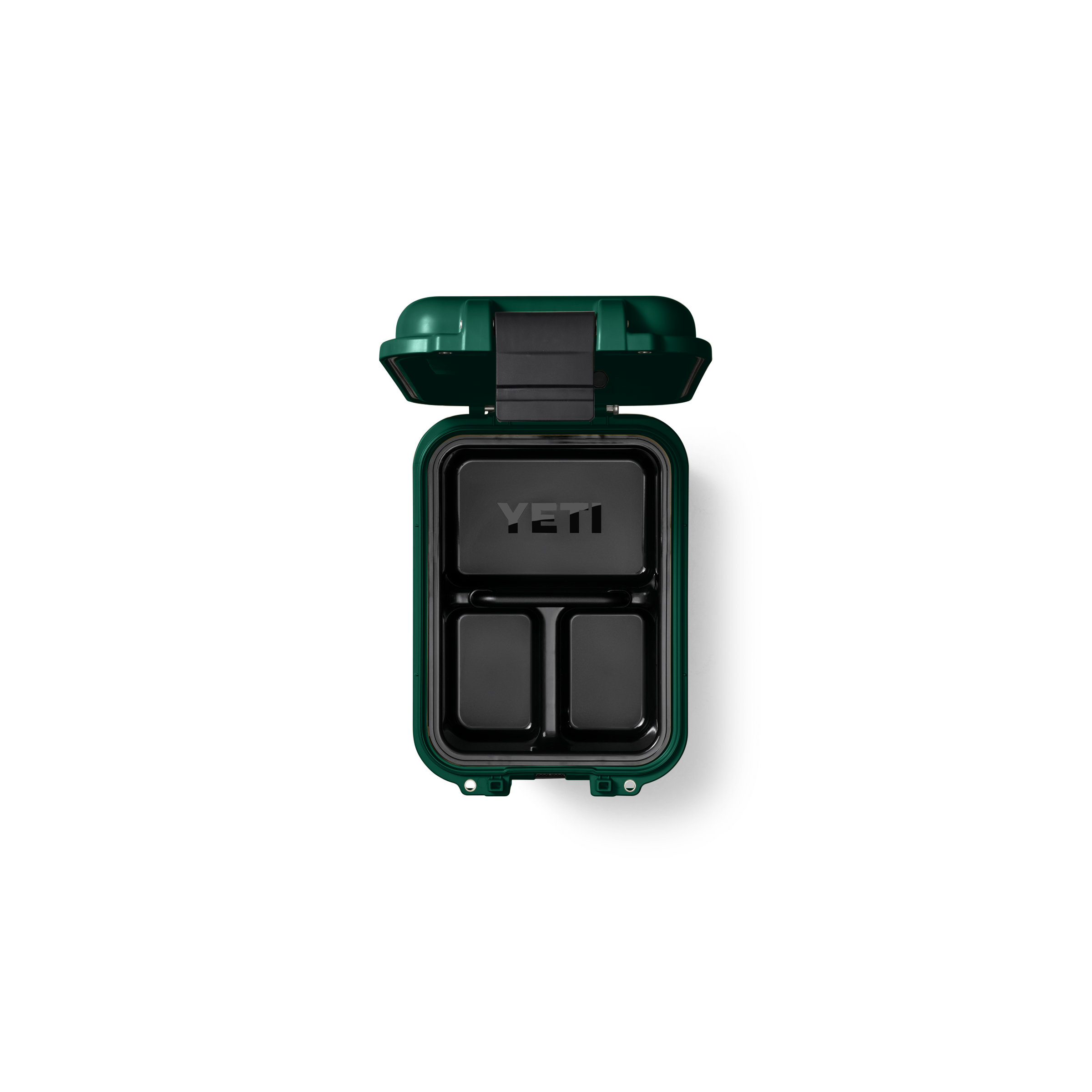 YETI LoadOut GoBox 15 boîte rangement Black Forest Green