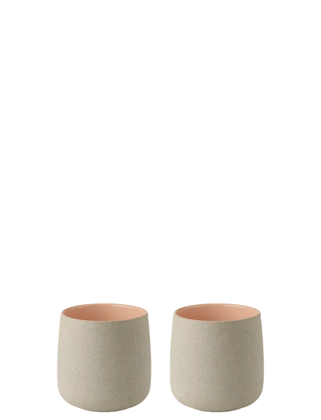 Stelton Emma tasse grès 220 ml lot 2 mat