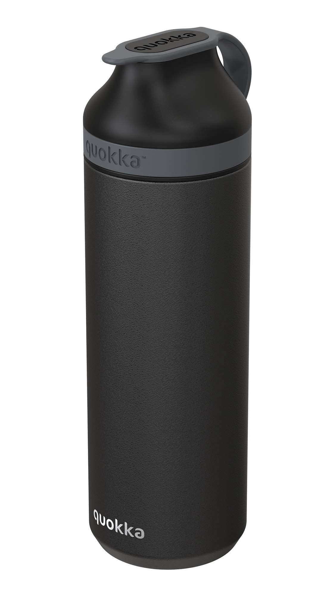 Quokka Mineral Steel Dark Mode bouteille isotherme 430 ml