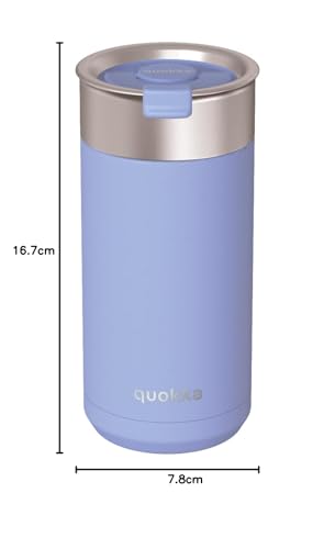 Quokka Boost Denim Blue gobelet isotherme 400 ml inox