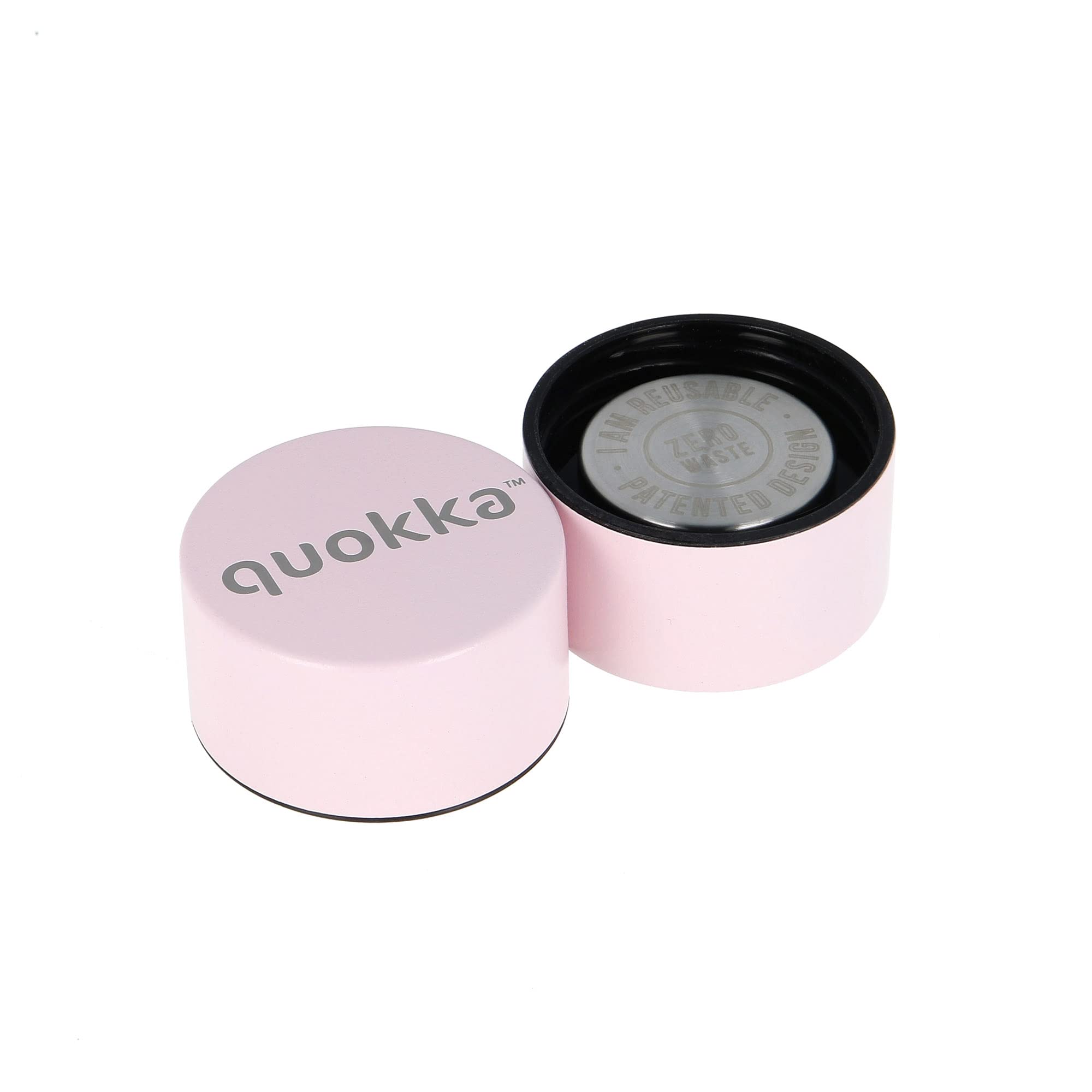 Quokka Solid Quartz Pink bouteille isotherme 630 ml