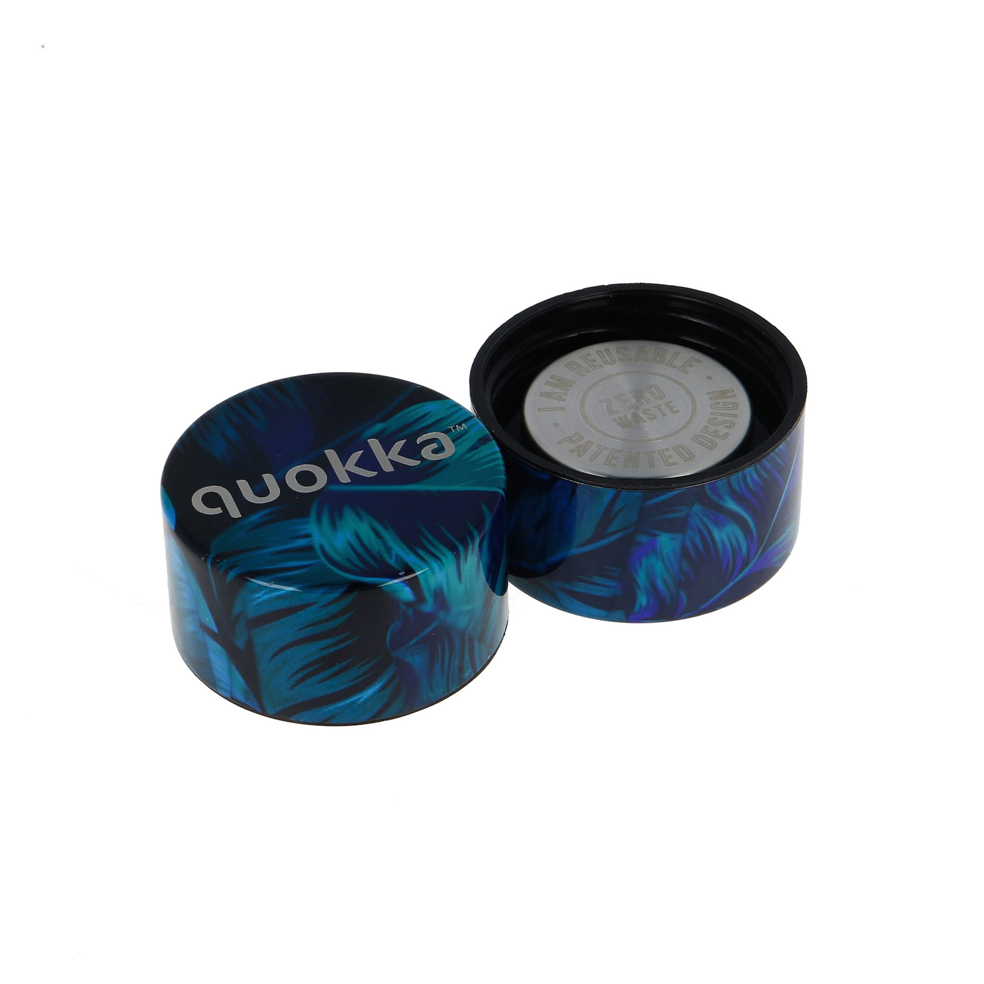 Quokka Solid Deep Jungle bouteille isotherme 510 ml