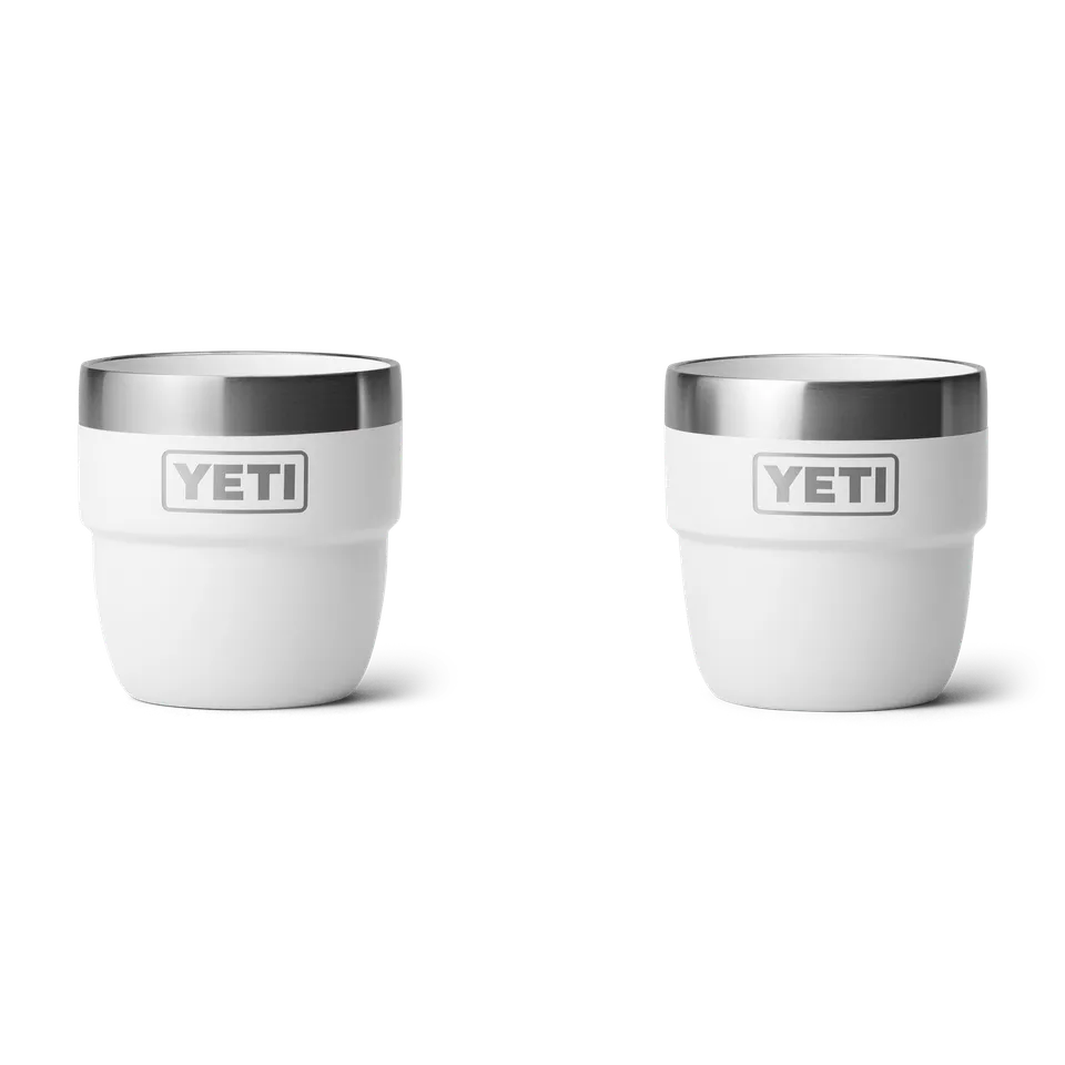 YETI Rambler 4 oz tasses espresso 118 ml blanc lot 2