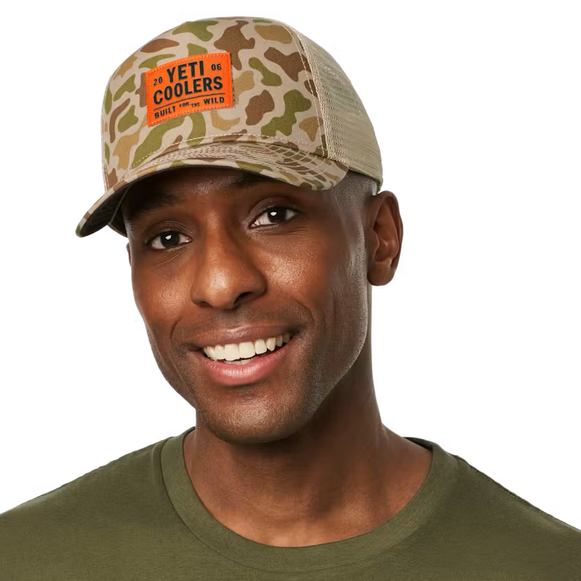 YETI Coolers Casquette Camo Trucker Hat