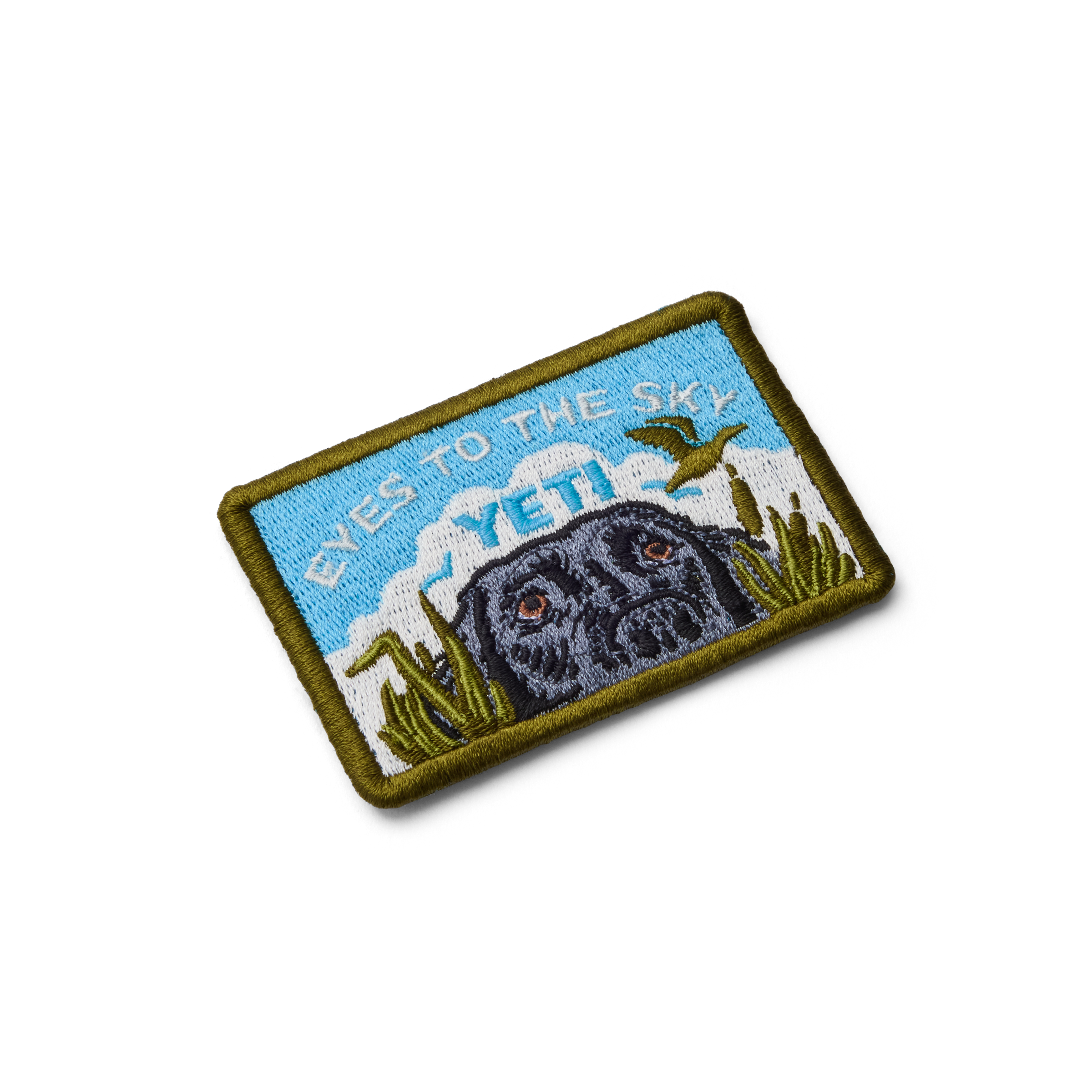 YETI Eyes to the Sky patch écusson Blue