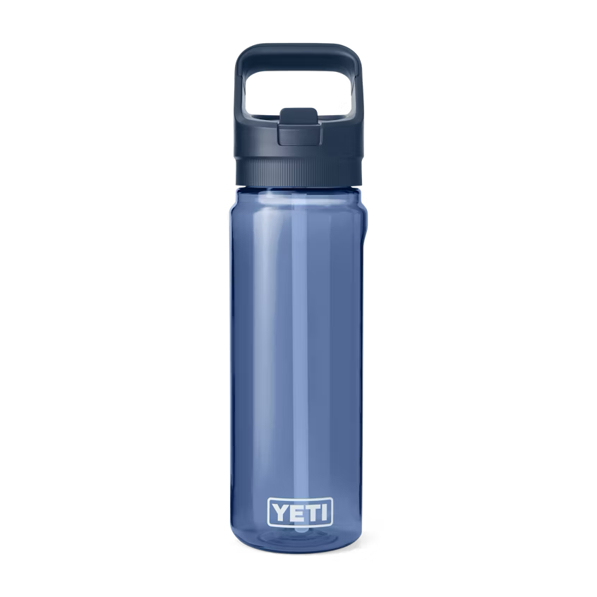 YETI Yonder 25 oz 750 ml gourde Navy plastique léger