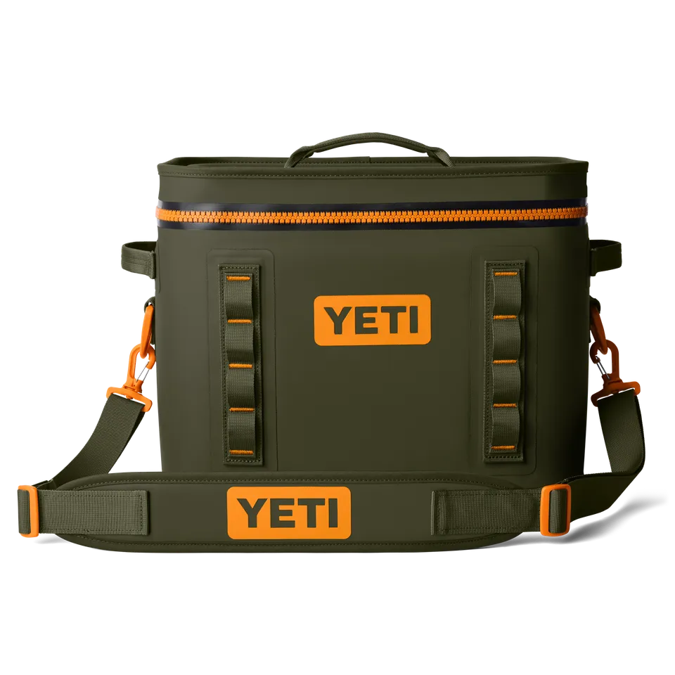YETI Hopper Flip 18 glacière souple Olive King Crab