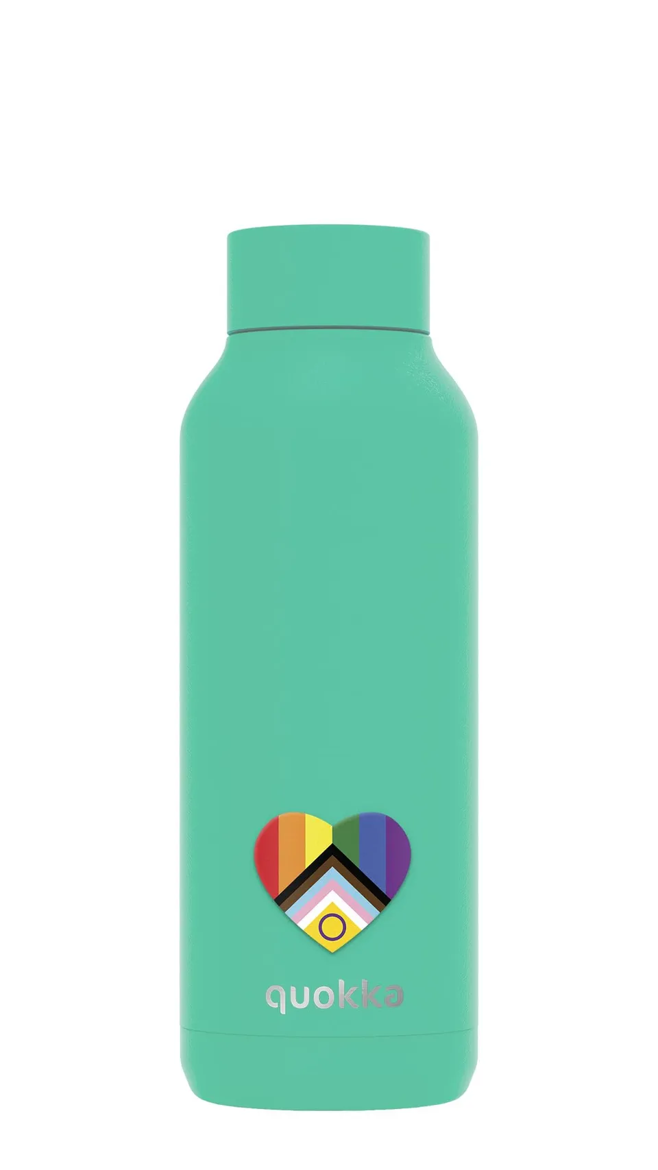 Quokka Solid Jade Green bouteille isotherme 510 ml froid