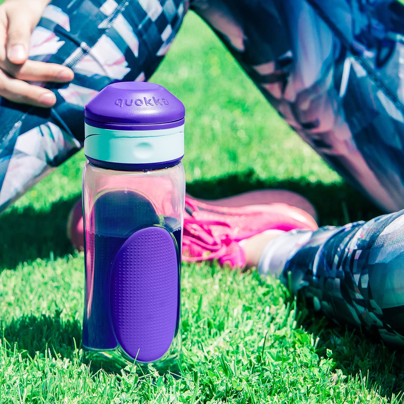 Quokka Splash gourde Tritan 730 ml Aqua Violet sport