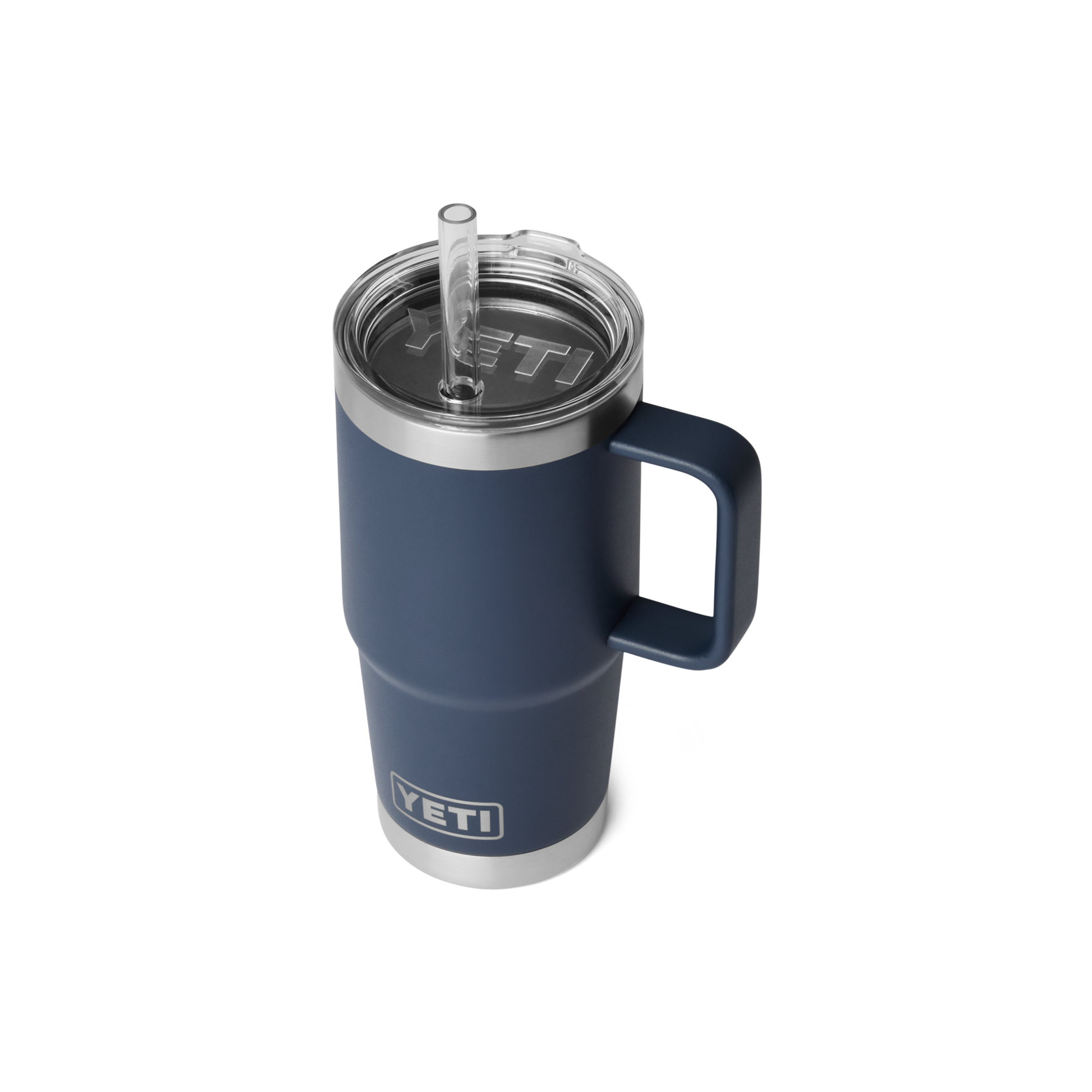 YETI Rambler 25 oz mug paille isotherme 739 ml Navy