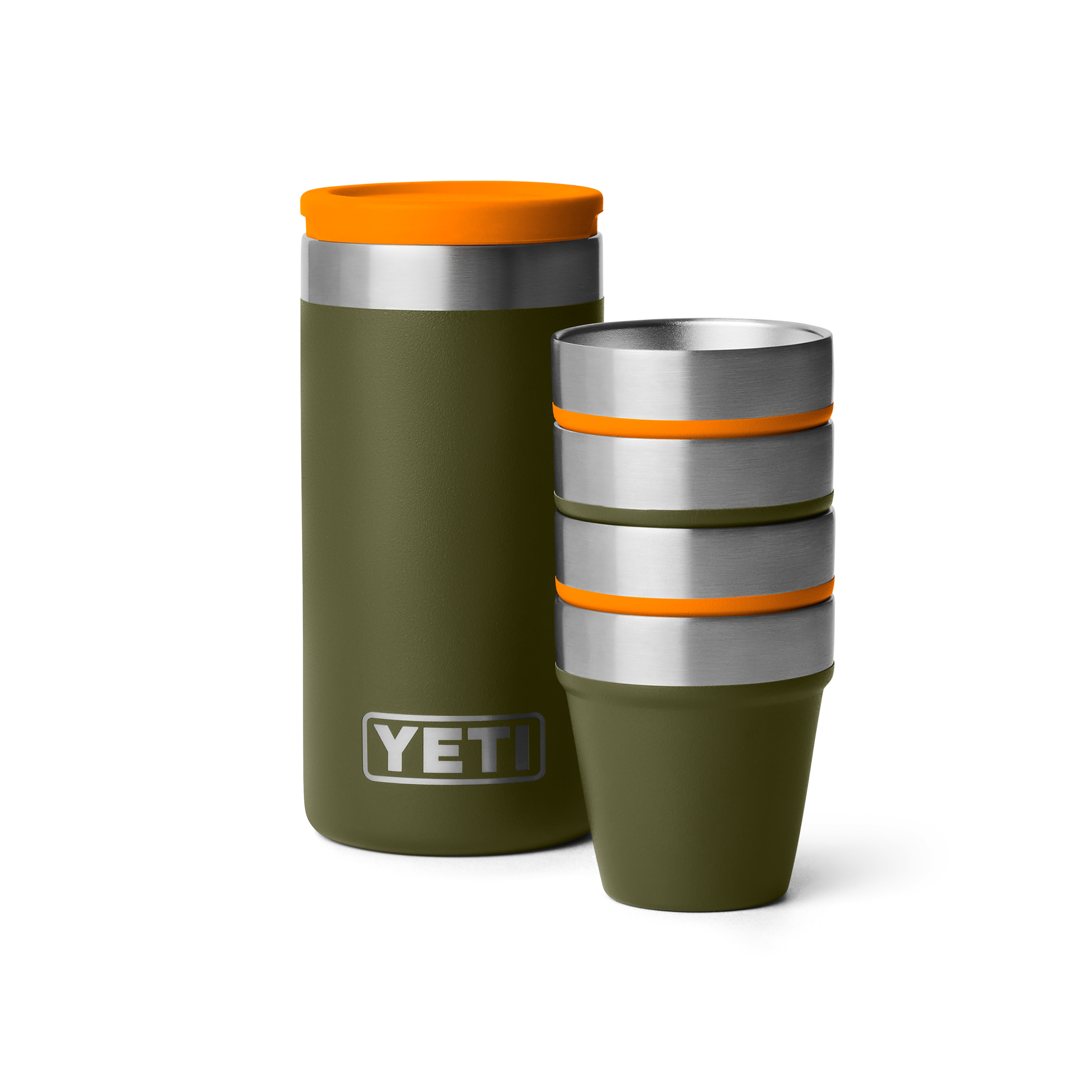 YETI Shot Glasses verres isotherme 48 ml olive orange
