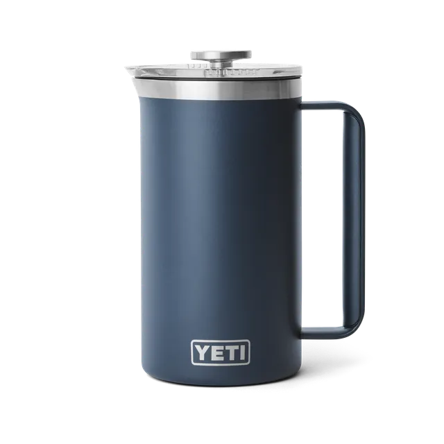 YETI Rambler Cafetière Piston Isotherme Navy 1 L
