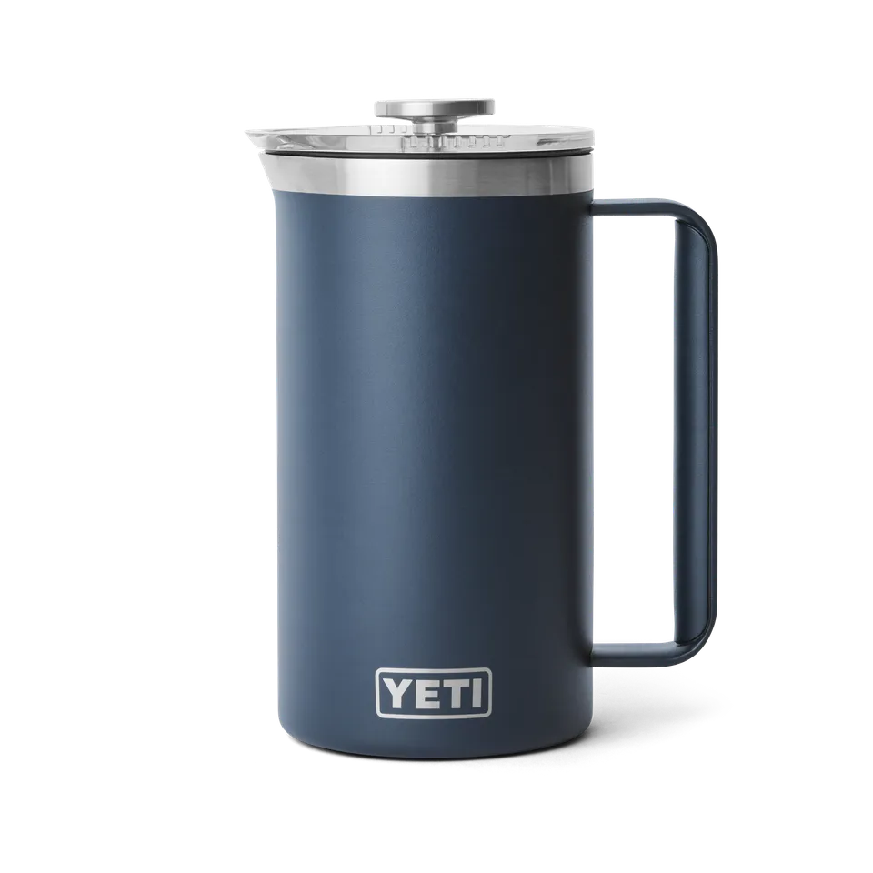 YETI Rambler Cafetière Piston Isotherme Navy 1 L