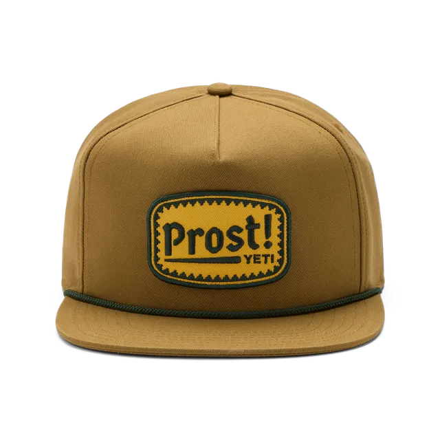 YETI Outdoor Gear Prost! Flat Brim Rope Hat casquette marron