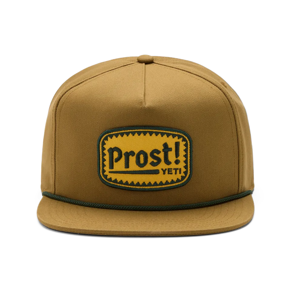 YETI Outdoor Gear Prost! Flat Brim Rope Hat casquette marron