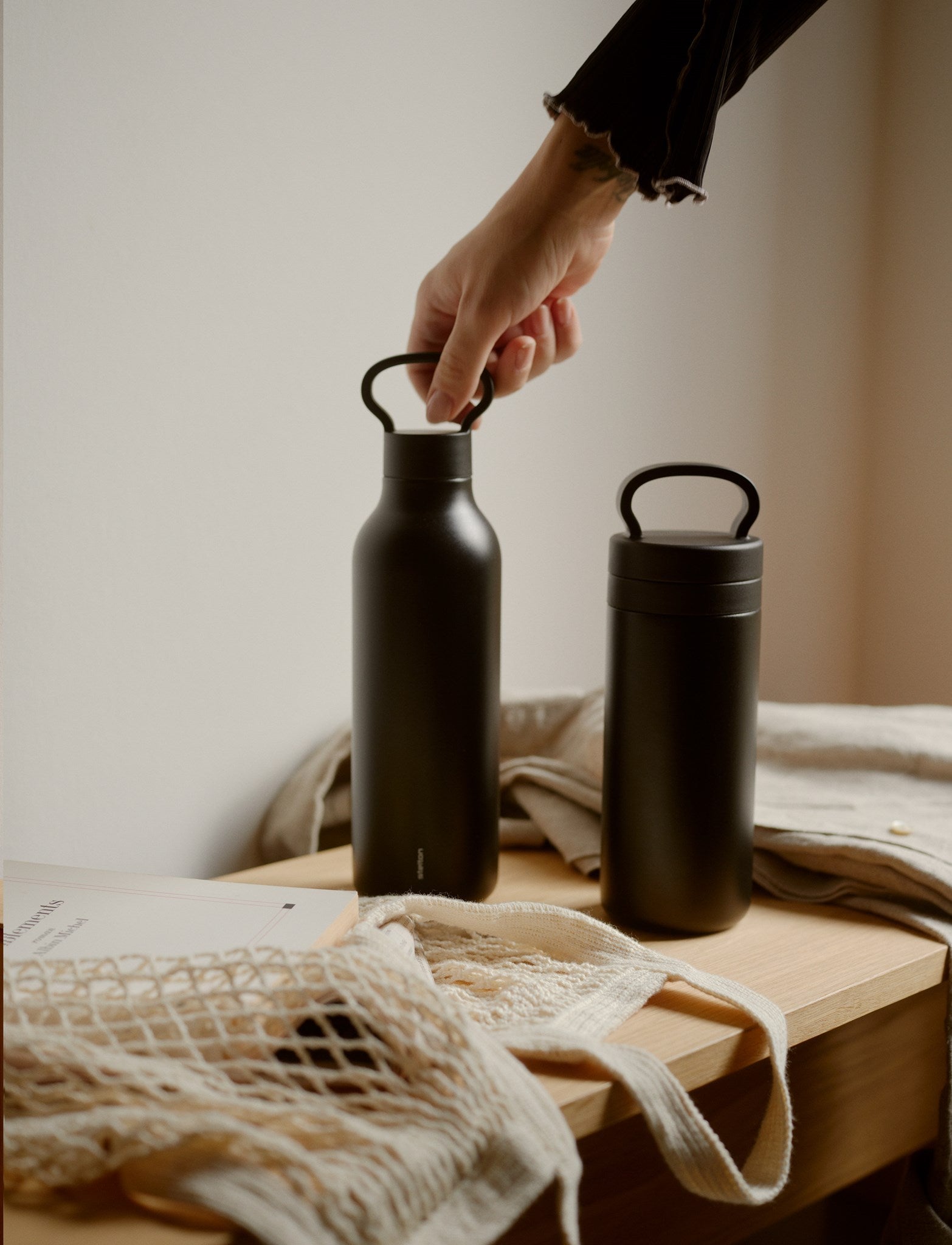 Stelton To Go Tabi tasse isotherme 400 ml inox nomade