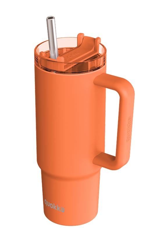 QUOKKA Stream tasse isotherme papaya orange 950 ml inox