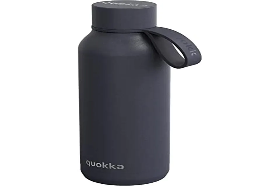 Quokka Solid bouteille isotherme 510 ml Slate inox double paroi