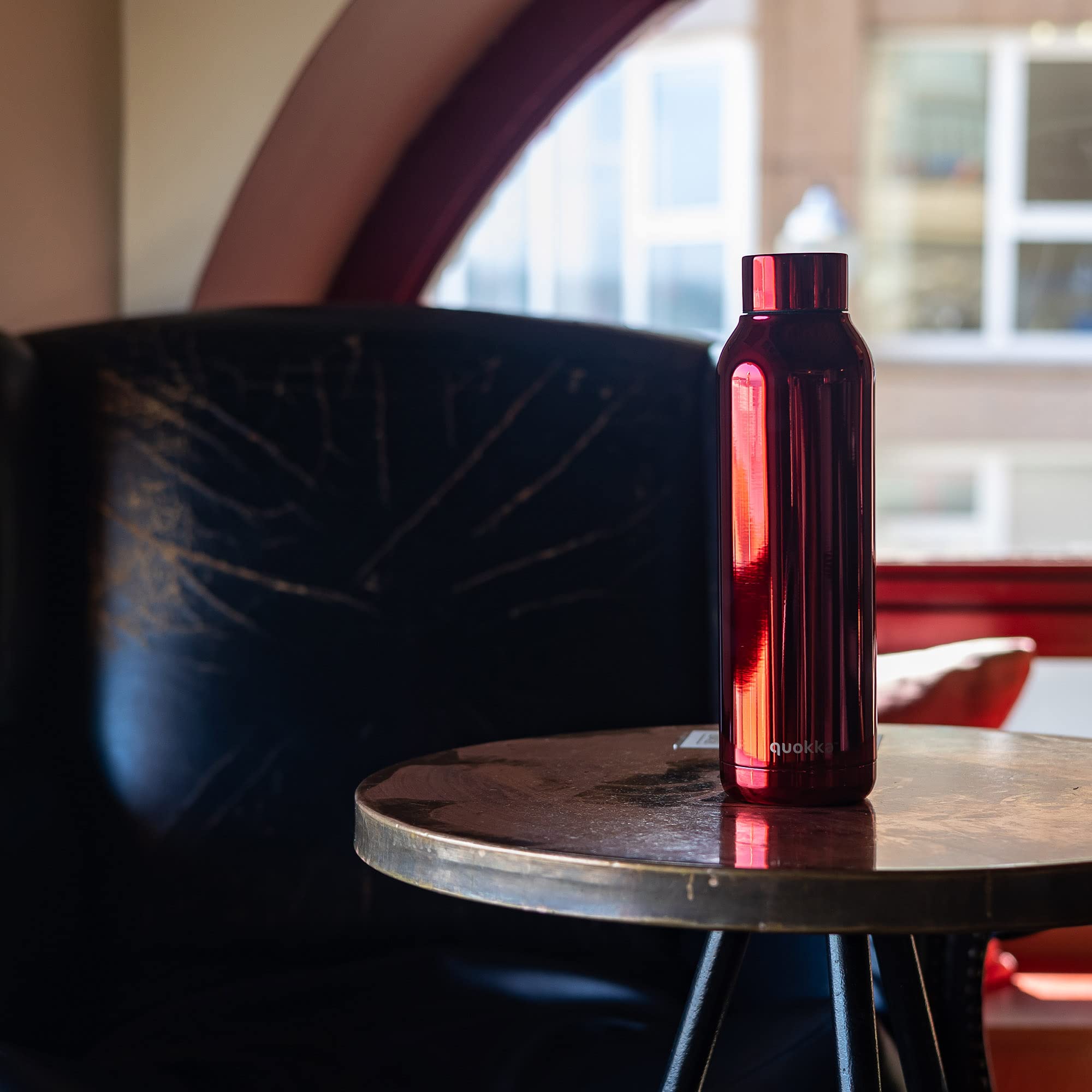 Quokka Solid bouteille isotherme 630 ml ruby