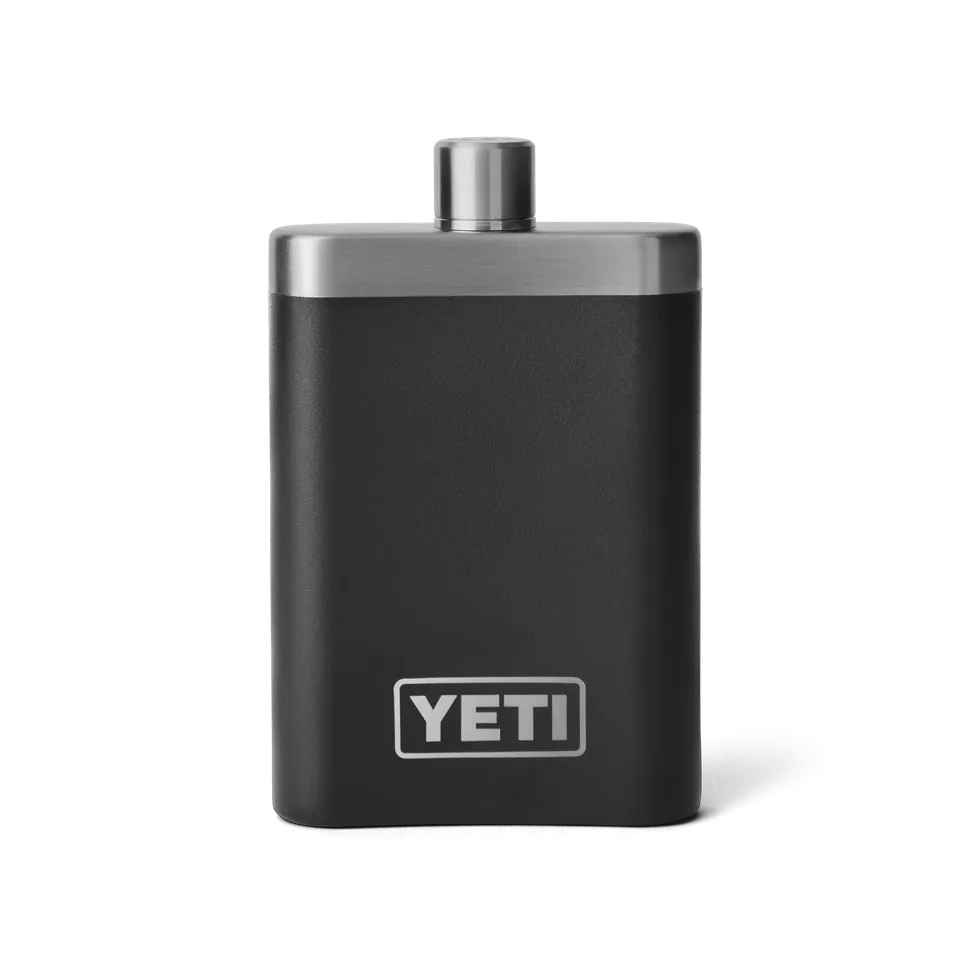 YETI Flask flasque inox 207 ml noire entonnoir
