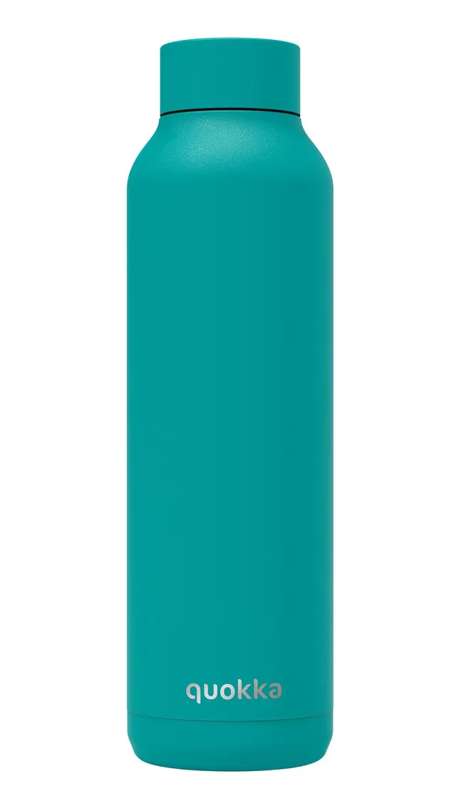 Quokka Solid Bold Turquoise bouteille isotherme 630 ml