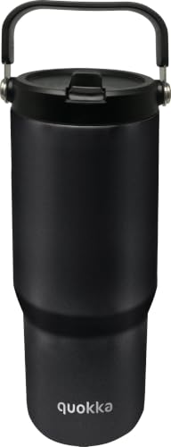 Quokka Core Cup Black 860 ml tasse isotherme noire poignée