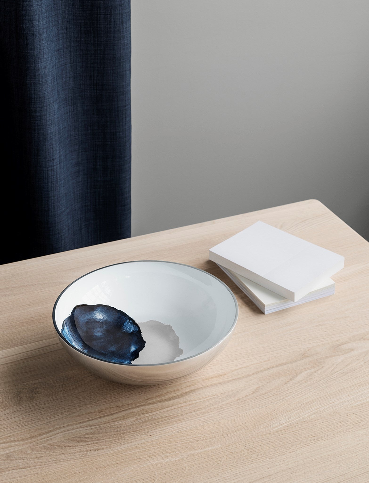 Stelton Stockholm bol Aquatic Platinum Ø 30 cm