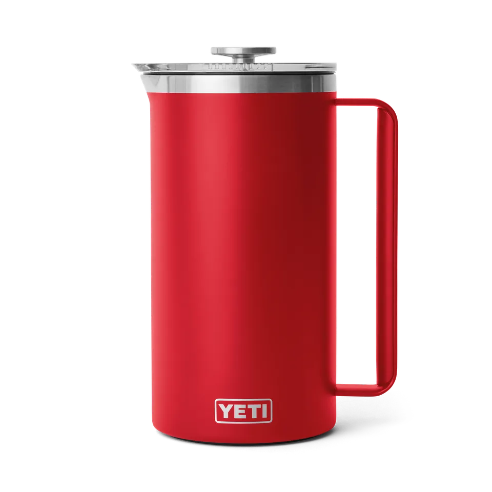 YETI Rambler 64 oz French Press cafetière 1,9 L Rescue Red