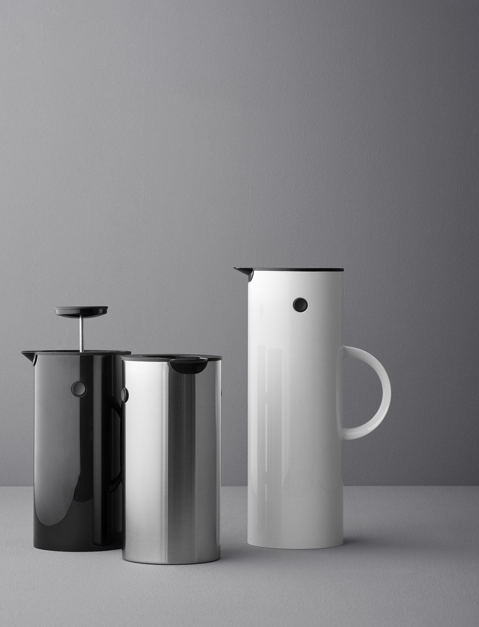 Stelton EM77 verseuse isotherme 0,5 L acier bouchon