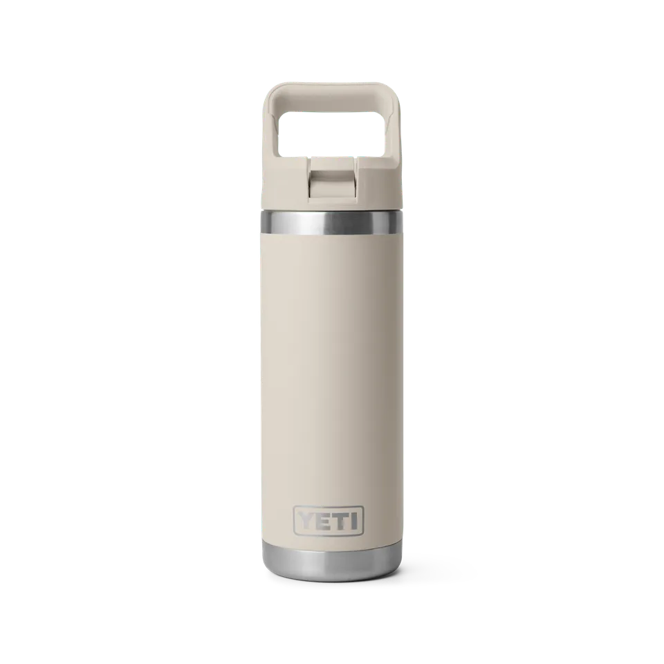 YETI Rambler Bouteille Isotherme 532 mL Taupe Inox