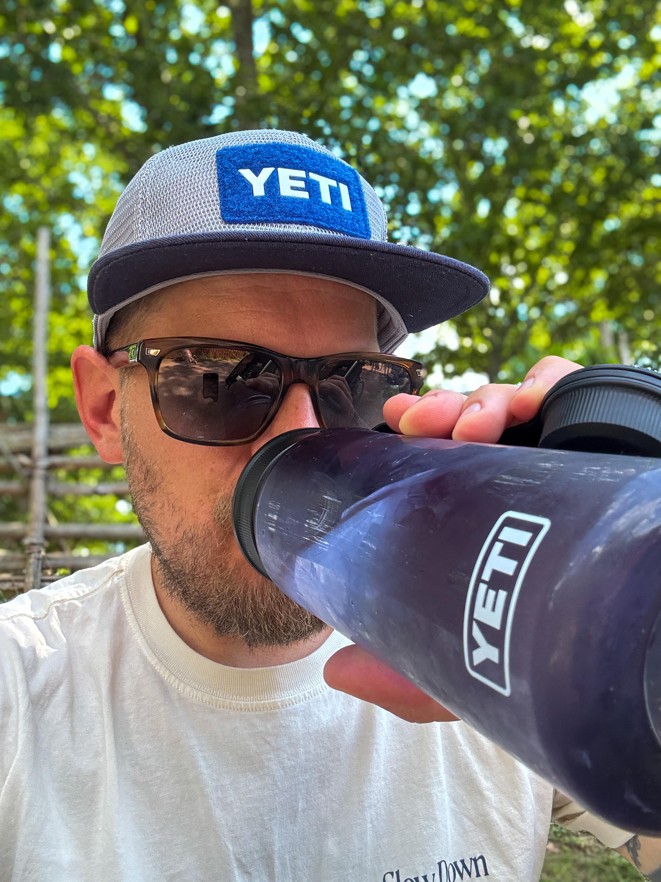 YETI Yonder 25 oz gourde 750 ml Clear légère