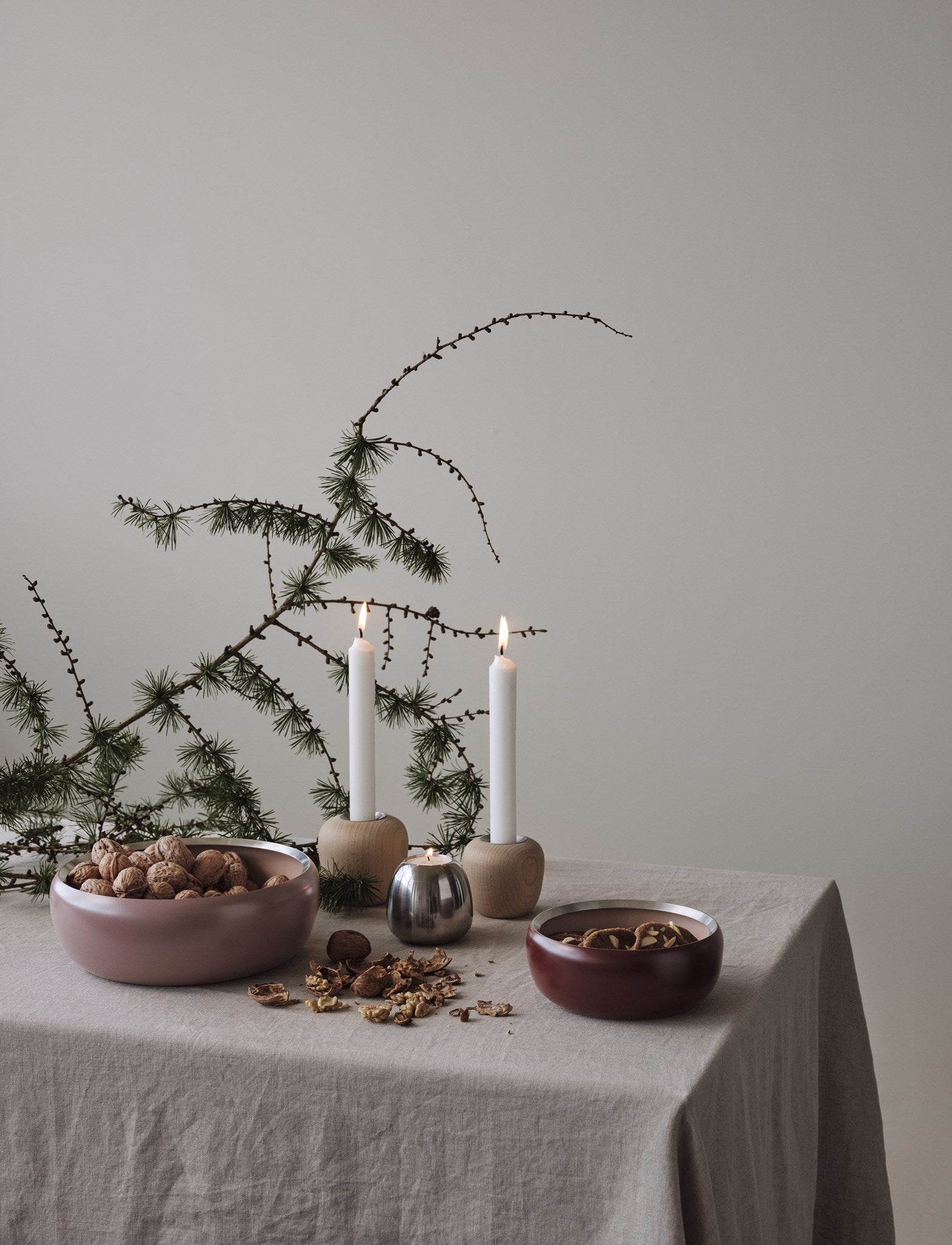 Stelton Ora bol 30 cm mat bord acier