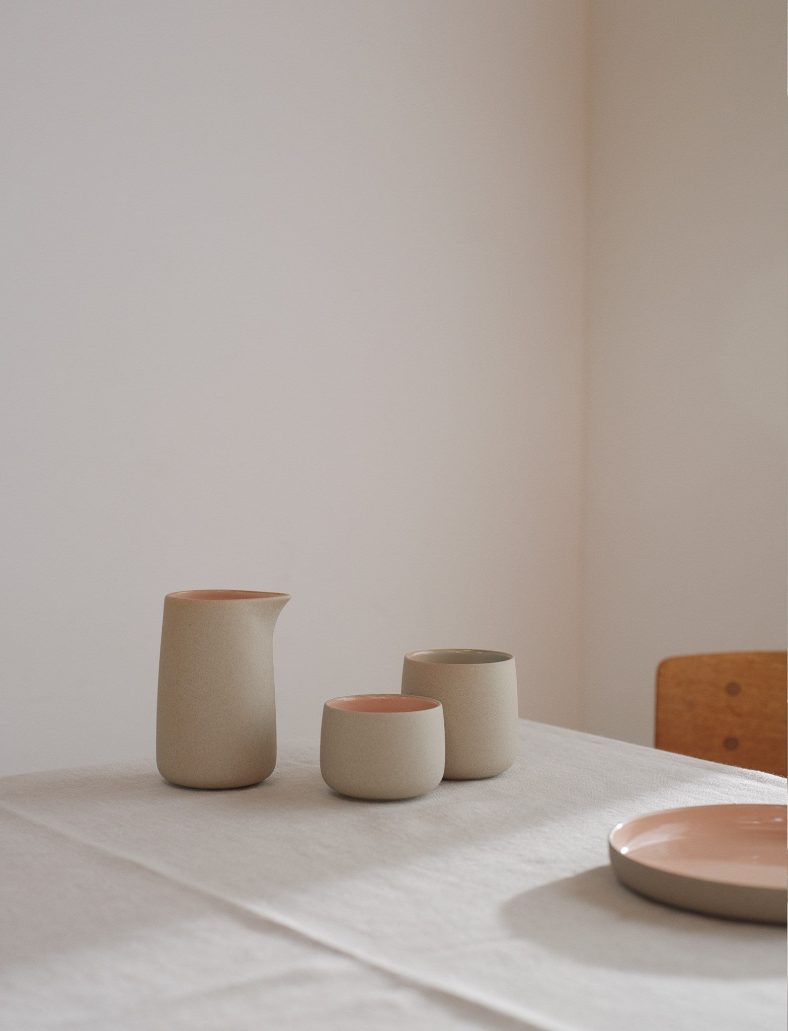 Stelton Emma assiette plate 24 cm lot de 2 grès