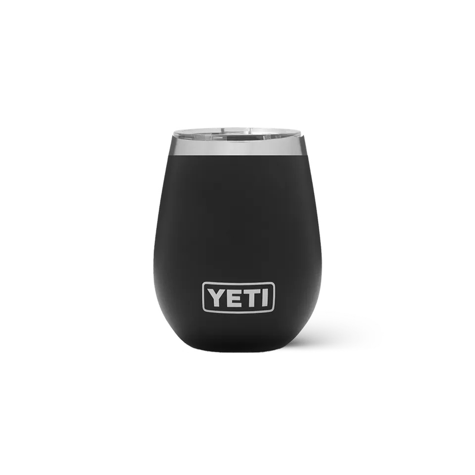 YETI Rambler 10 oz (295 ml) verre à vin isotherme noir