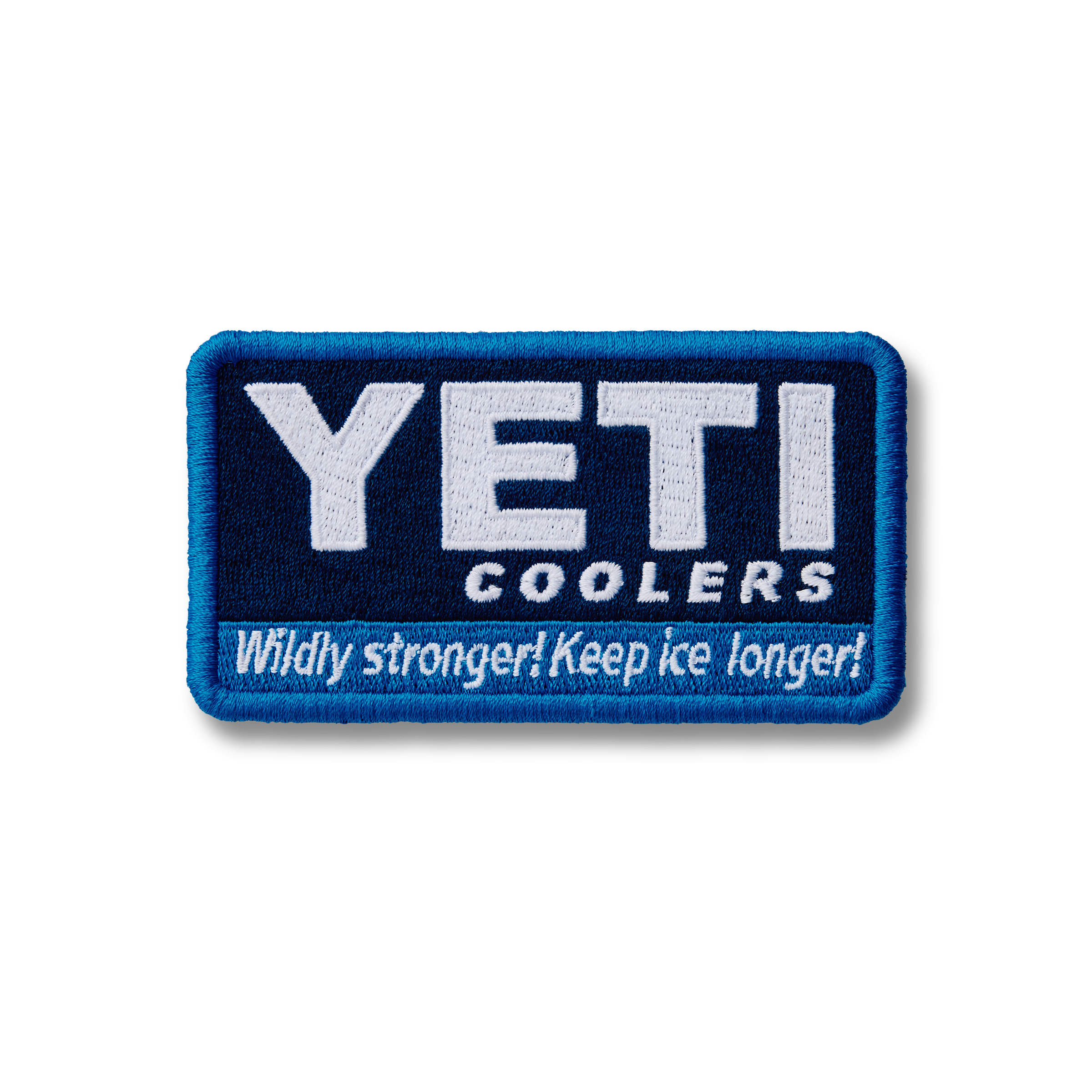 YETI Collectors Wildly Stronger Patch écusson bleu