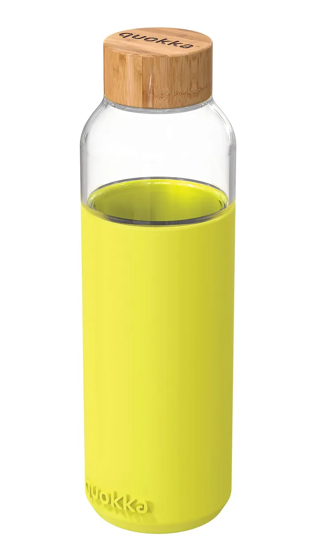 Quokka Flow bouteille verre 660 ml verte